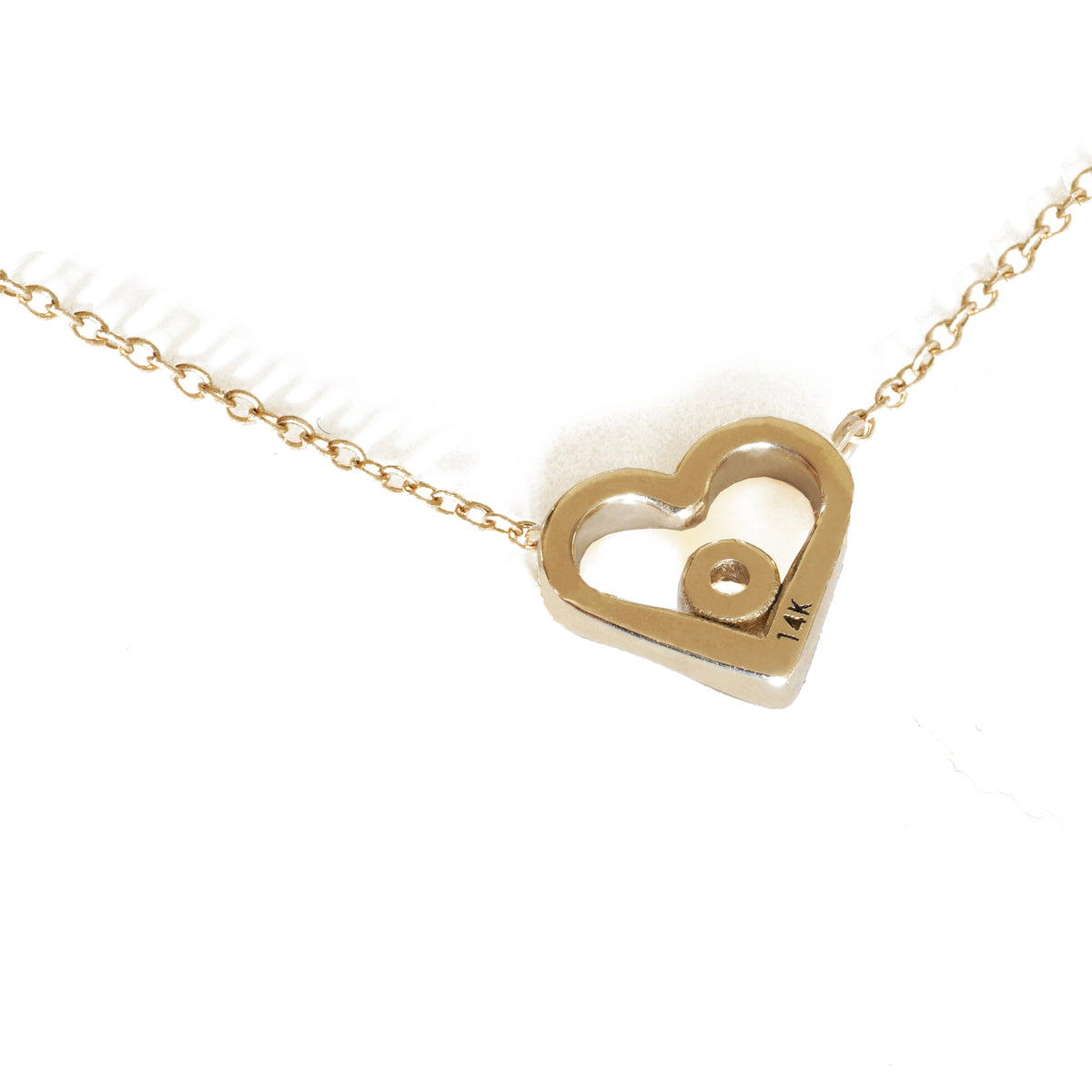 Eternal Diamond Heart Necklace