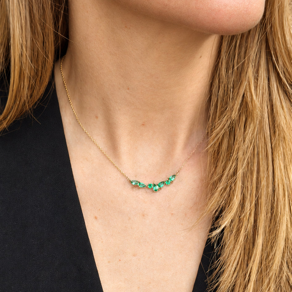 Varia Emerald Necklace