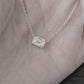 Lazos Diamond Necklace 14k White Gold