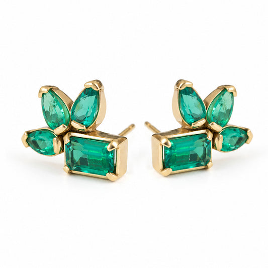 Varia Emerald Earrings